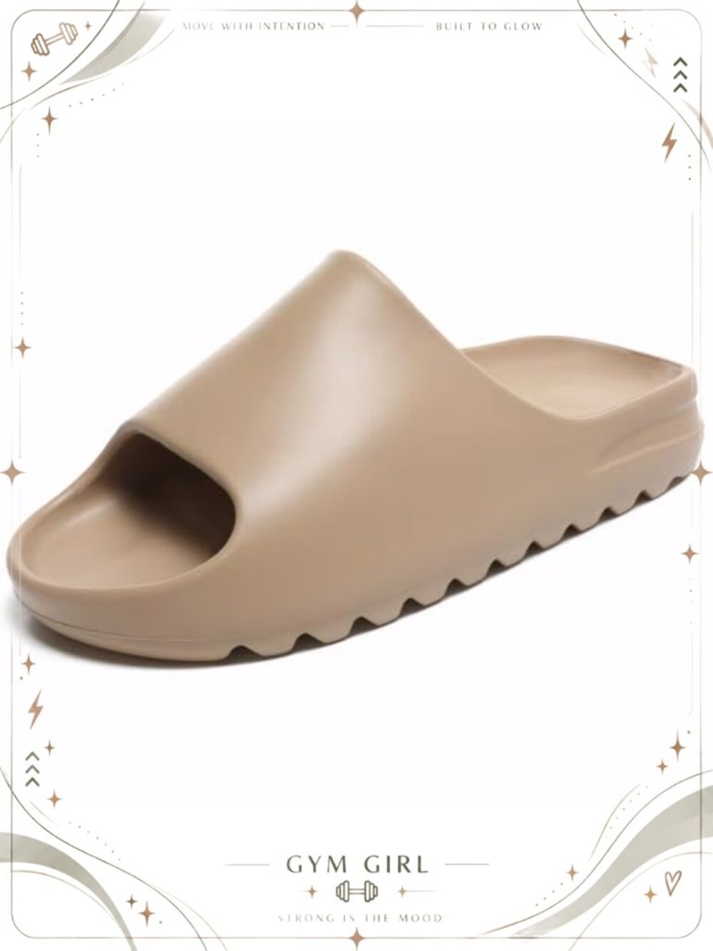 Unisex Slide Sandals EVA Foam Arch Support Slip On Comfort Slippers